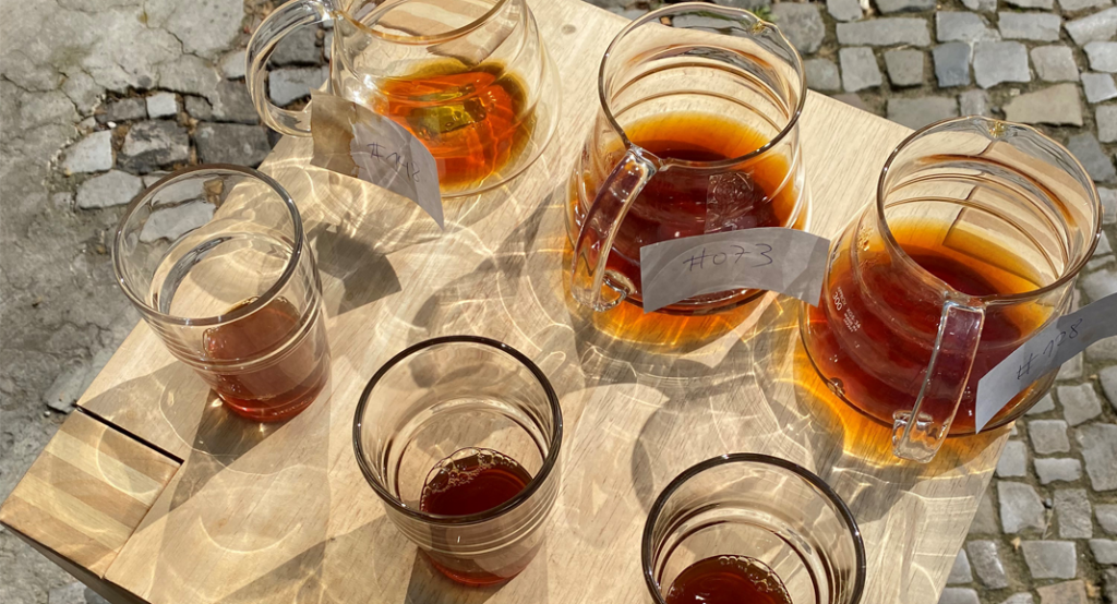 qualitaetspruefung neuer kaffeeroestungen
