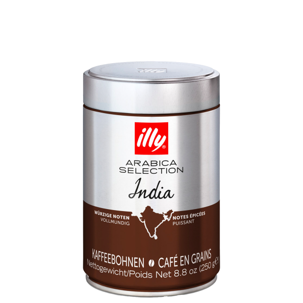 Illycaffè Arabica Selection India, 250 g Bohne