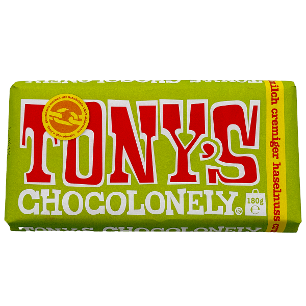 Tony's Haselnuss-Crunch Vollmilch 32 %, 180 g