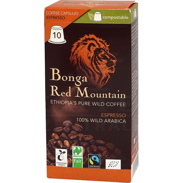 Bonga Red Mountain BIO, 10 Kapseln NES