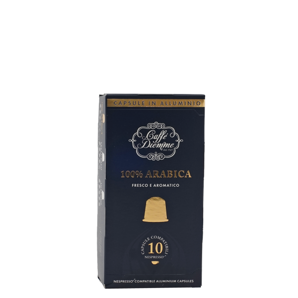Diemme Blu 100 % Arabica, 10 Kapseln NES