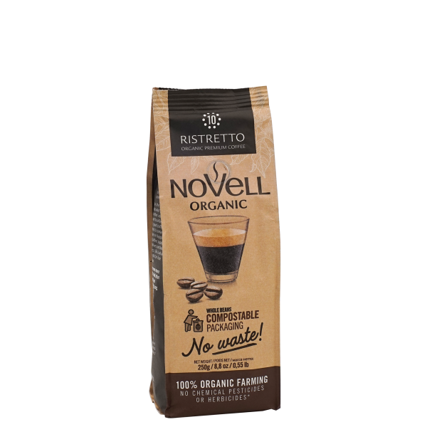 Novell Bio Ristretto, 250 g Bohne