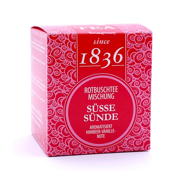 since1836 Rotbuschtee Süße Sünde, 15 x 3,5 g