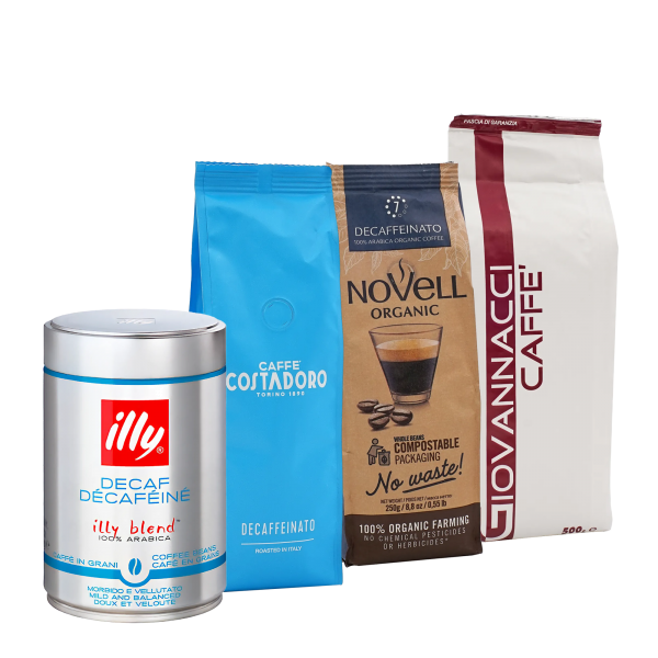 Probierpaket Decaffeinato, 1250 g Bohne