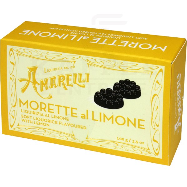Amarelli Morette Zitrone, 100 g