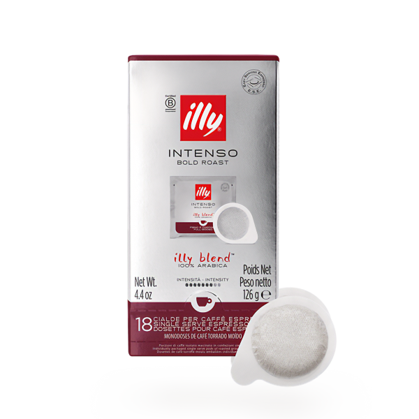 Illycaffè Espresso Intenso, 18 Pads