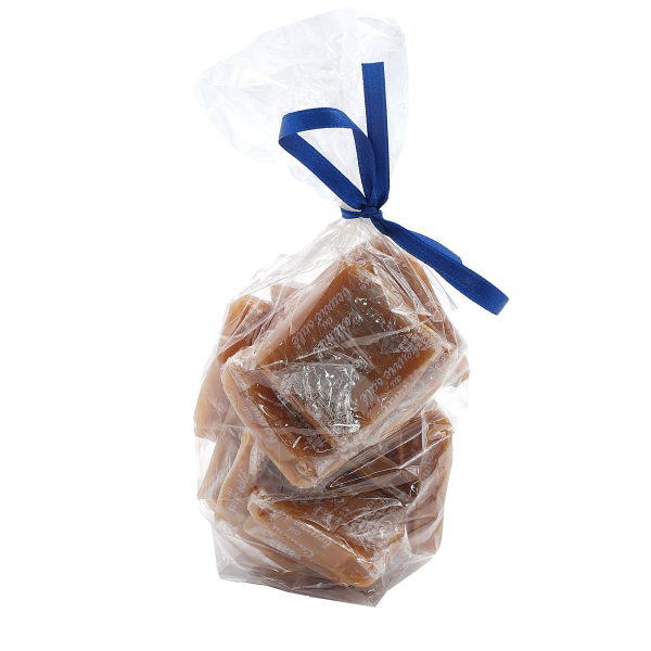 Karamellquadrate, gesalzen, 220 g