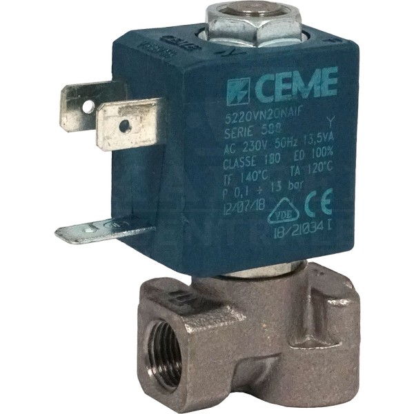 Magnetventil 230/50 Hz 1/8" 2 Wege