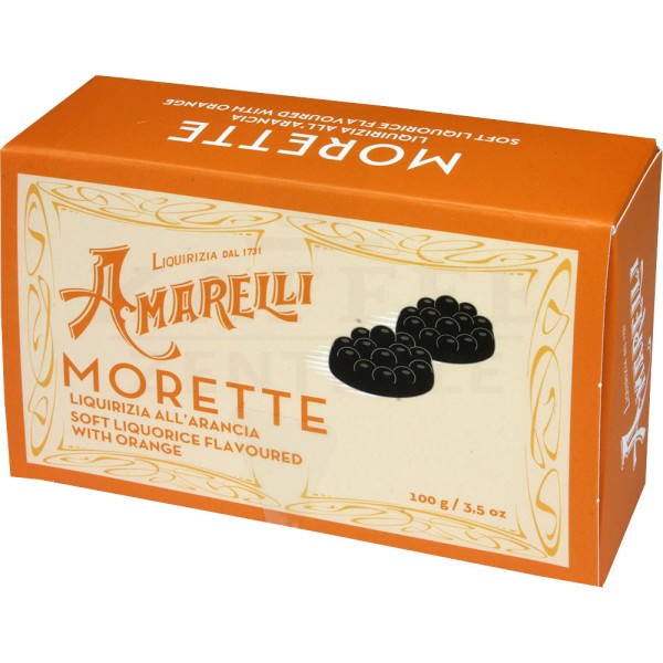Amarelli Morette Orange, 100 g