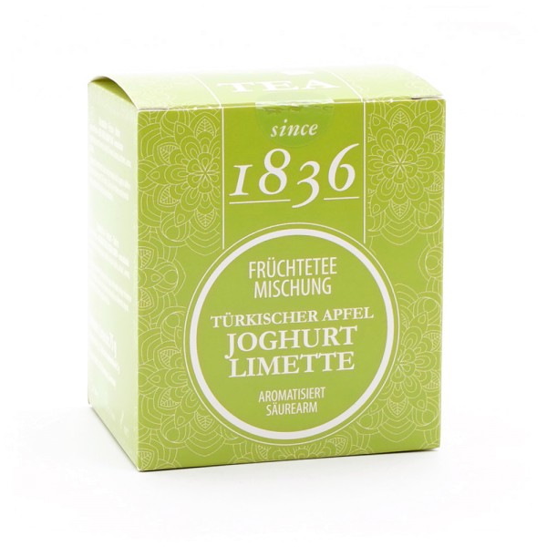 since1836 Früchtetee Türkischer Apfel Joghurt-Limette, 15 x 5 g