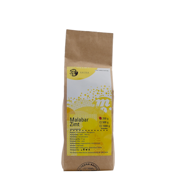 Mykona Indien Malabar Zimt, Bohne 250 g