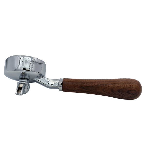 Siebträger für Gaggia mit Holzgriff 1er Auslauf